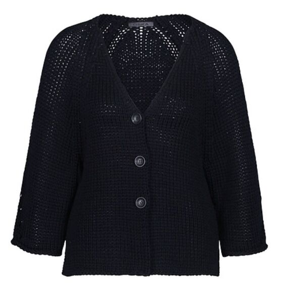 OSKA navy knit jacket Olive 8/10 - Picture 1 of 6